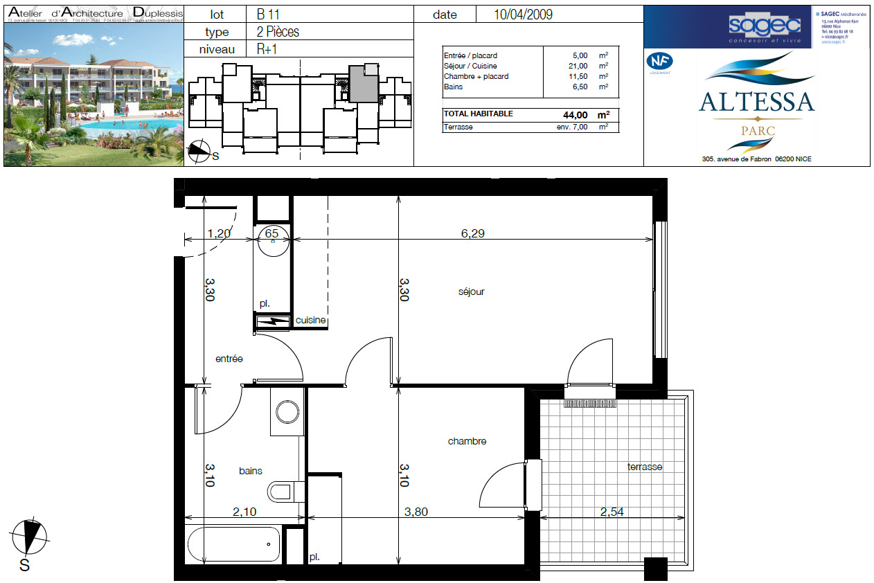 plan appartement